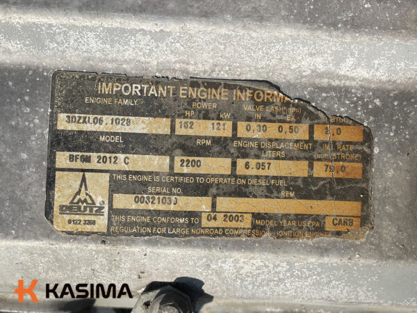 Used Deutz engine