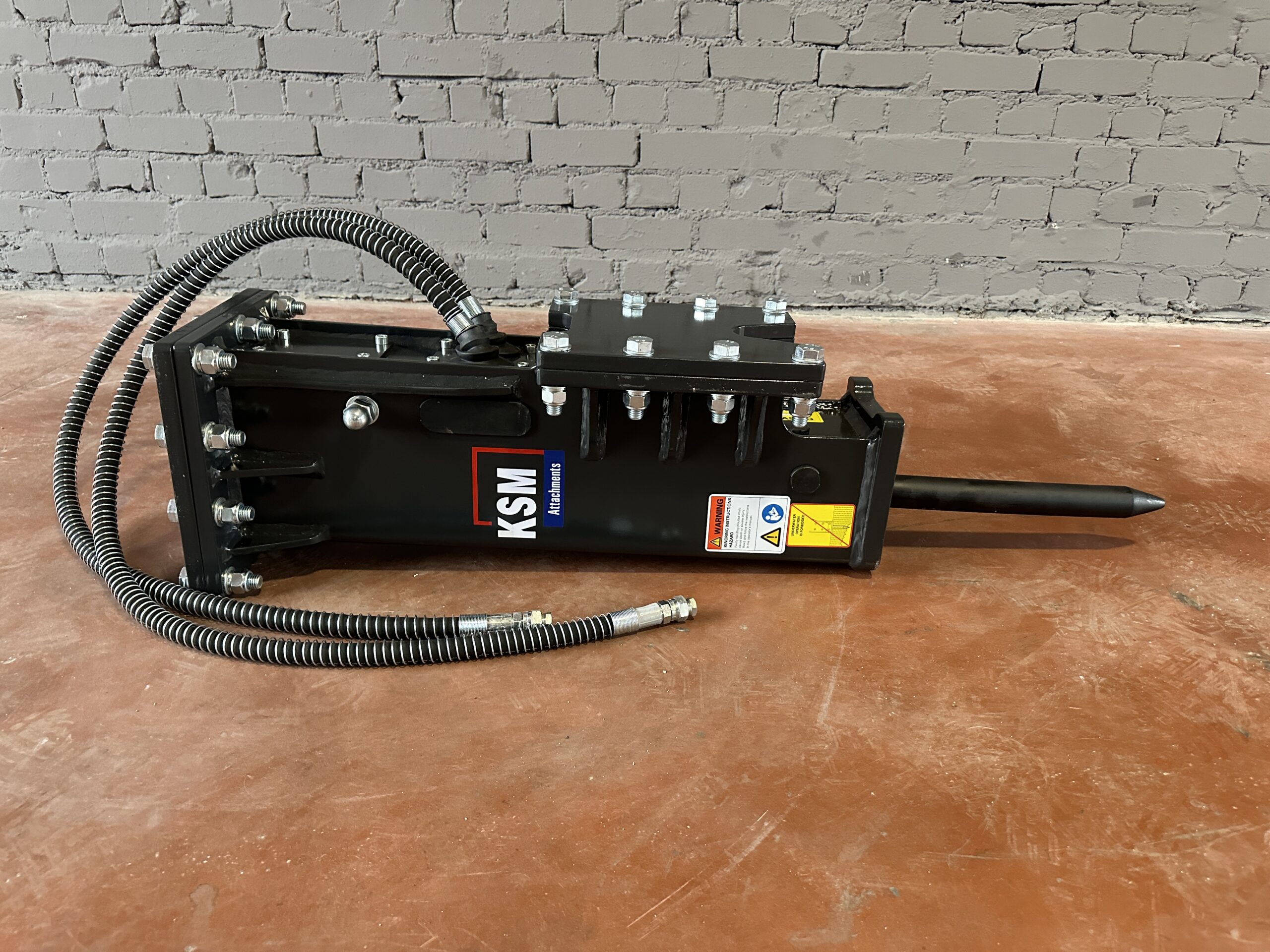 Hydraulic hammer KSM Attachments KSH200 with front mounting - Image 12
