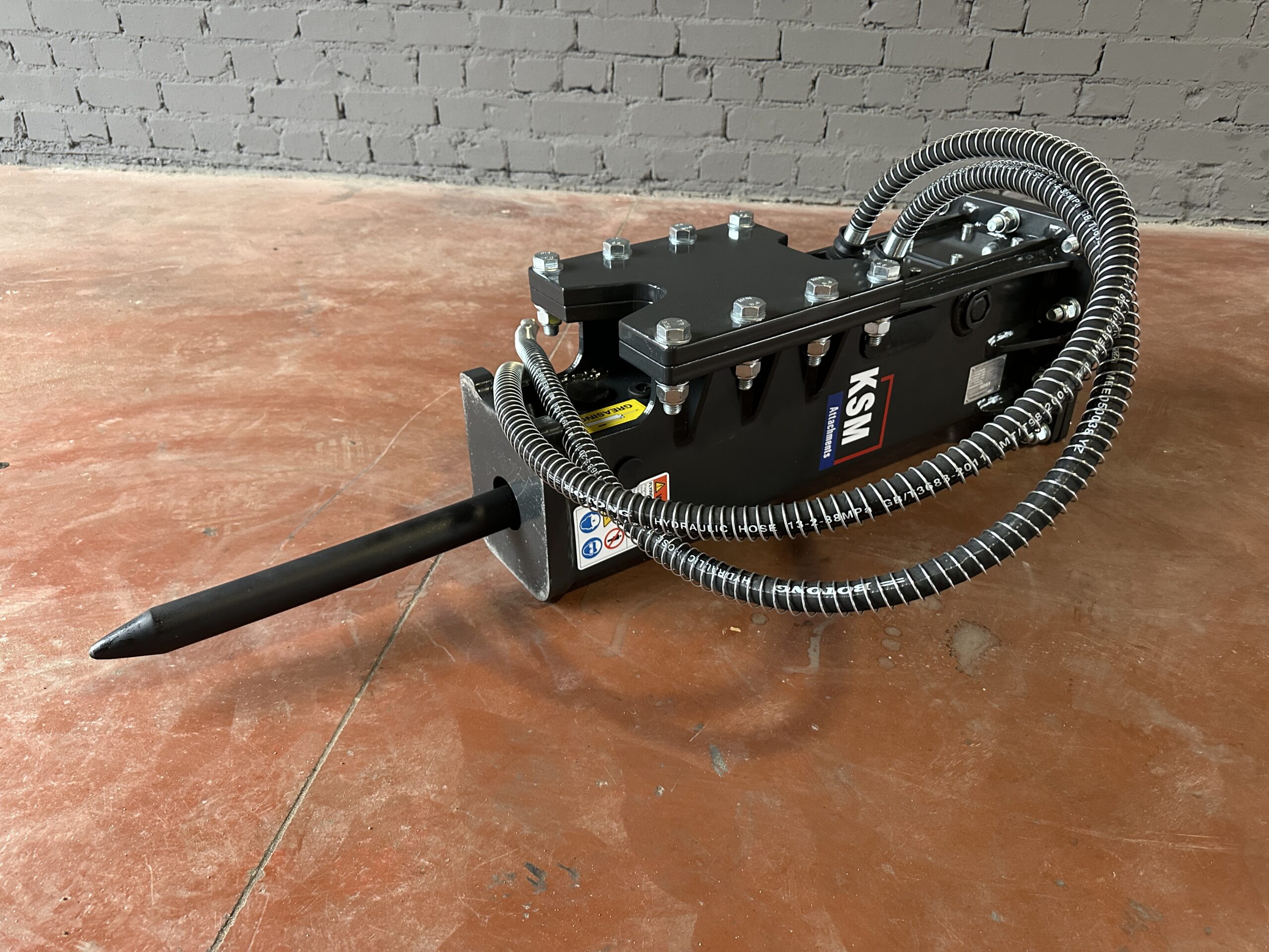 Hydraulic hammer KSM Attachments KSH200 with front mounting - Image 3