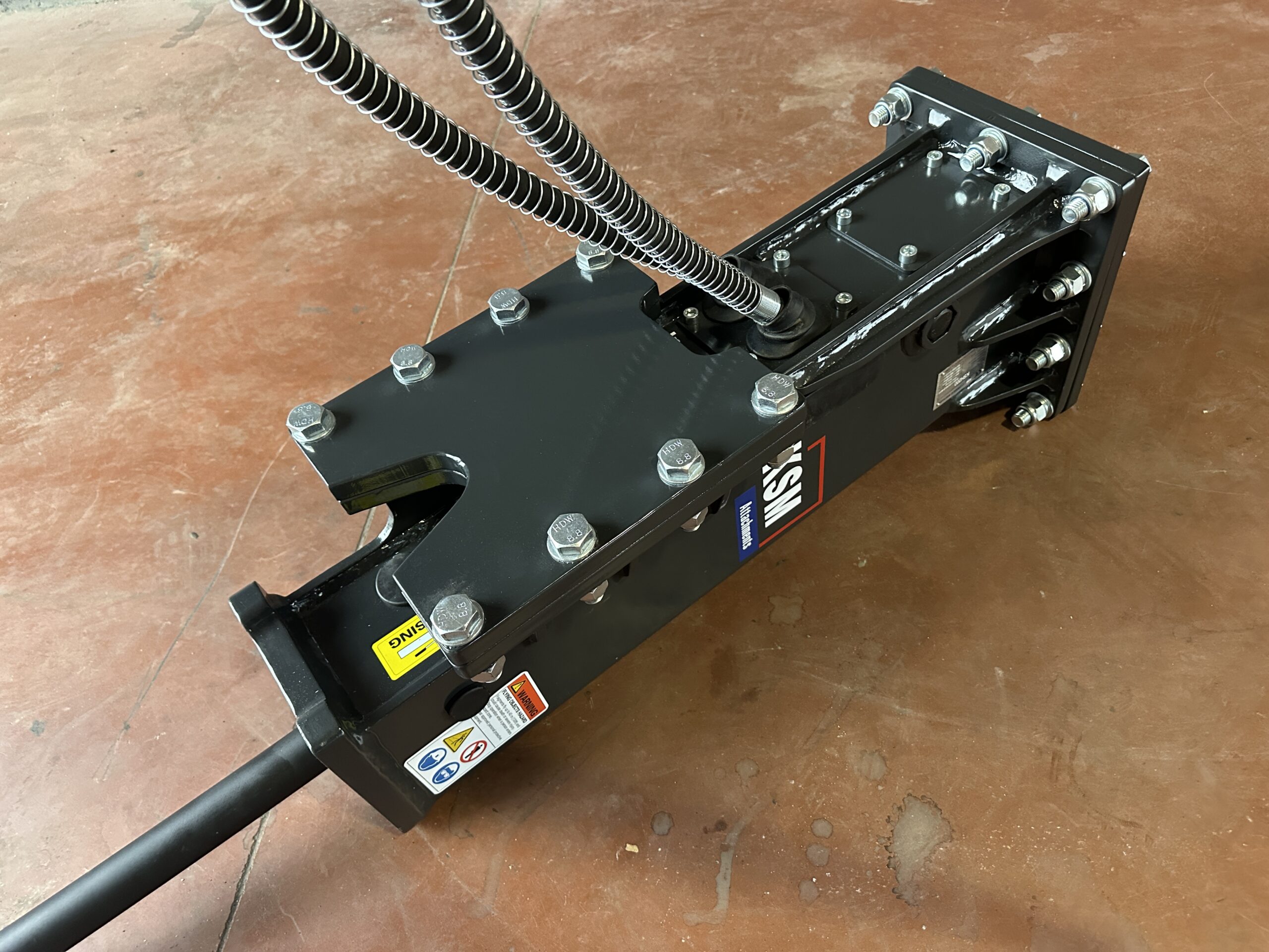 Hydraulic hammer KSM Attachments KSH200 with front mounting - Image 4