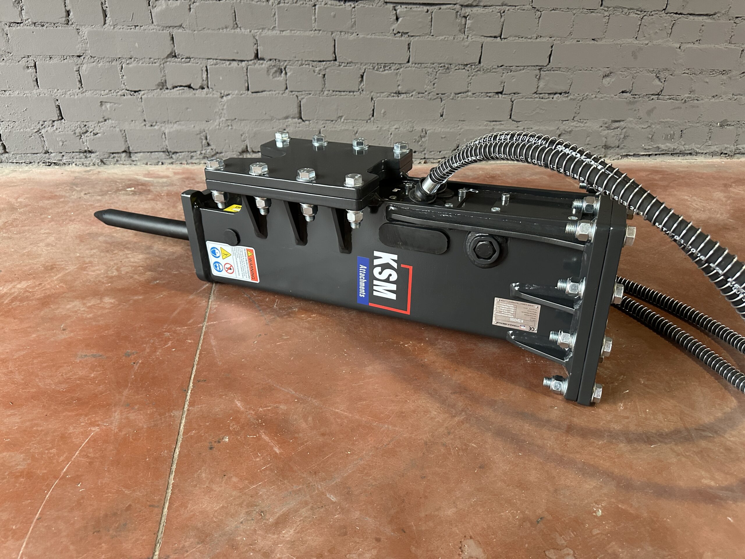 Hydraulic hammer KSM Attachments KSH200 with front mounting - Image 6