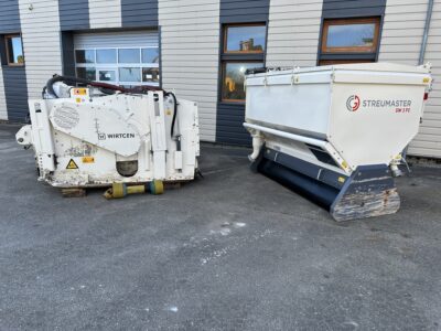 Grunto stabilizatatorius Wirtgen WS220 + Streumaster SW 3FC, 2022