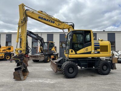 Ratinis ekskavatorius Komatsu PW160-11, 2019