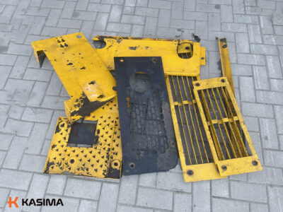 JCB metaliniai dangčiai, grotelės