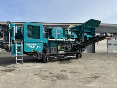 Žiauninis trupintuvas Powerscreen Premiertrak 420E