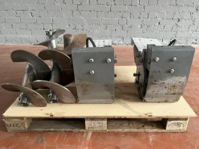 VÖGELE AB340-3 TV praplatinimai su sraigėmis (0,25 m + 0,25 m)