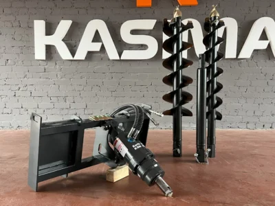 Žemės grąžto komplektas mini krautuvui KSM4000